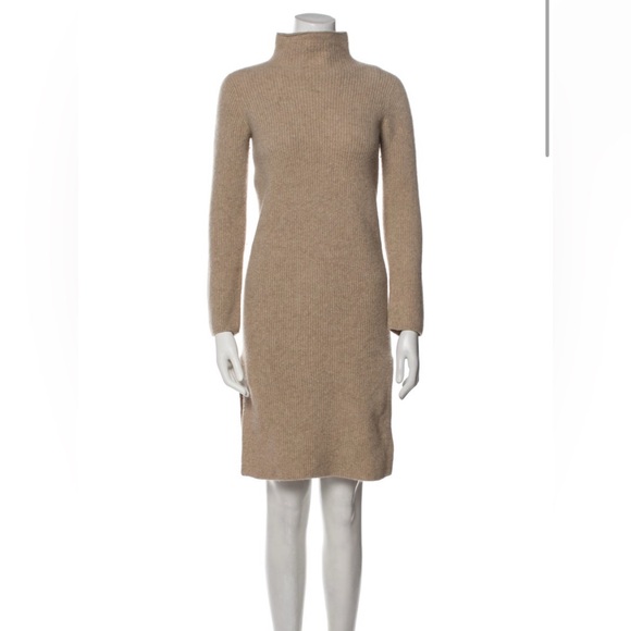 The Row Turtleneck Knee-Length Dress - Picture 5 of 7